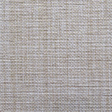 Linen broadloom carpet swatch in a woven mottled check pattern in cream and light brown.