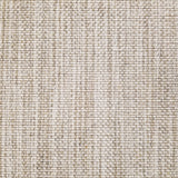 Wool broadloom carpet swatch in a checked woven pattern in cream and brown.