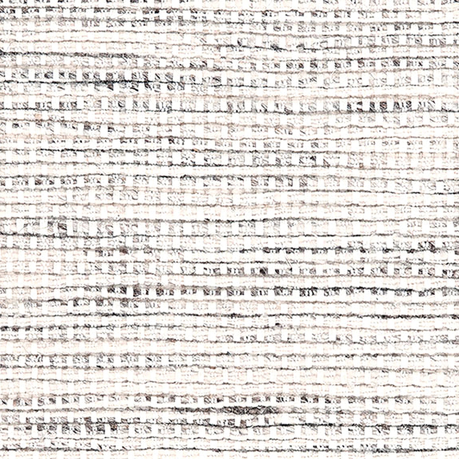 Wool-polyester broadloom carpet swatch in a multicolor beige, tan and white weave.