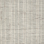 Wool-nylon broadloom carpet swatch in a textured plaid weave in gray and cream.