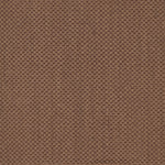 Sisal broadloom carpet swatch in a flat grid weave in "Buckhorn" brown.