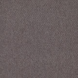 Wool broadloom carpet swatch in a chunky grid weave in charcoal.