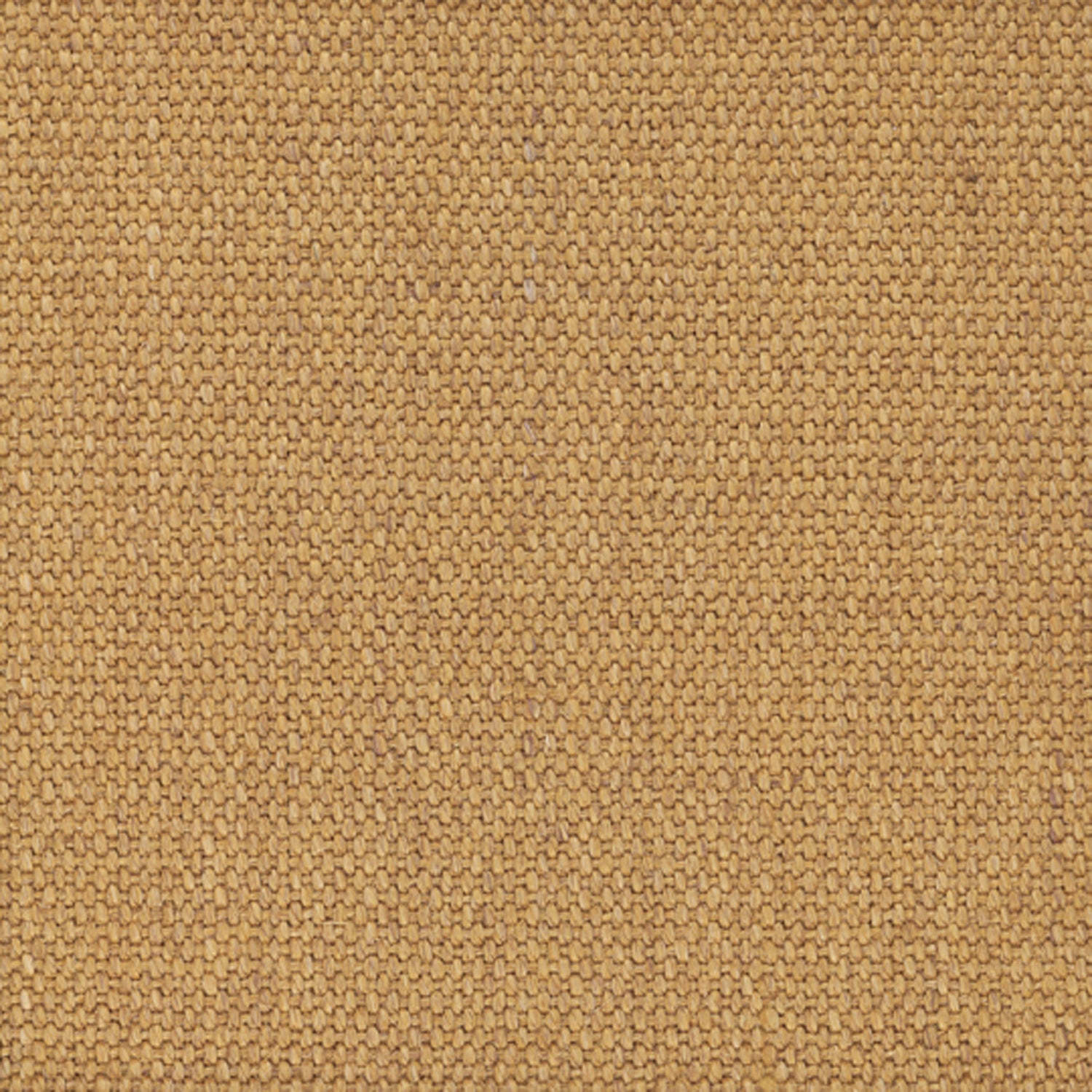 Sisal broadloom carpet swatch in a flat grid weave in "Whole Wheat" gold.