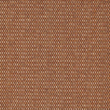Sisal broadloom carpet swatch in a flat grid weave in bronze and chestnut.