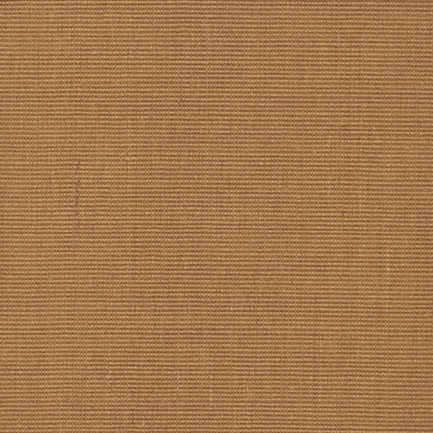 Sisal broadloom carpet swatch in a ribbed weave in "Chivalry" bronze.