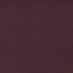 Sisal broadloom carpet swatch in a ribbed weave in "Darkroom" maroon.