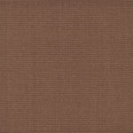 Sisal broadloom carpet swatch in a ribbed weave in "Suitable" brown.