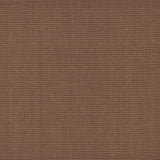 Sisal broadloom carpet swatch in a ribbed weave in "Suitable" brown.