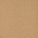 Wool broadloom carpet swatch in a ribbed weave in bronze.
