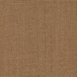 Sisal broadloom carpet swatch in a ribbed weave in brown.