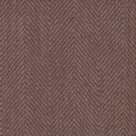 Sisal broadloom carpet swatch in a herringbone weave in maroon and sable.