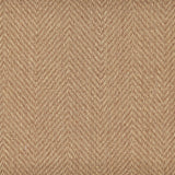 Sisal broadloom carpet swatch in a herringbone weave in bronze and tan.