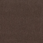 Wool broadloom carpet swatch in a flat grid weave in dark brown.