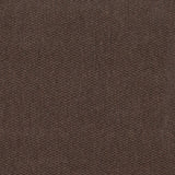 Wool broadloom carpet swatch in a flat grid weave in dark brown.
