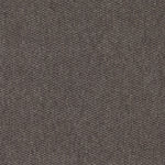 Wool broadloom carpet swatch in a flat grid weave in gray-brown.