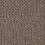 Wool broadloom carpet swatch in a flat grid weave in sable.