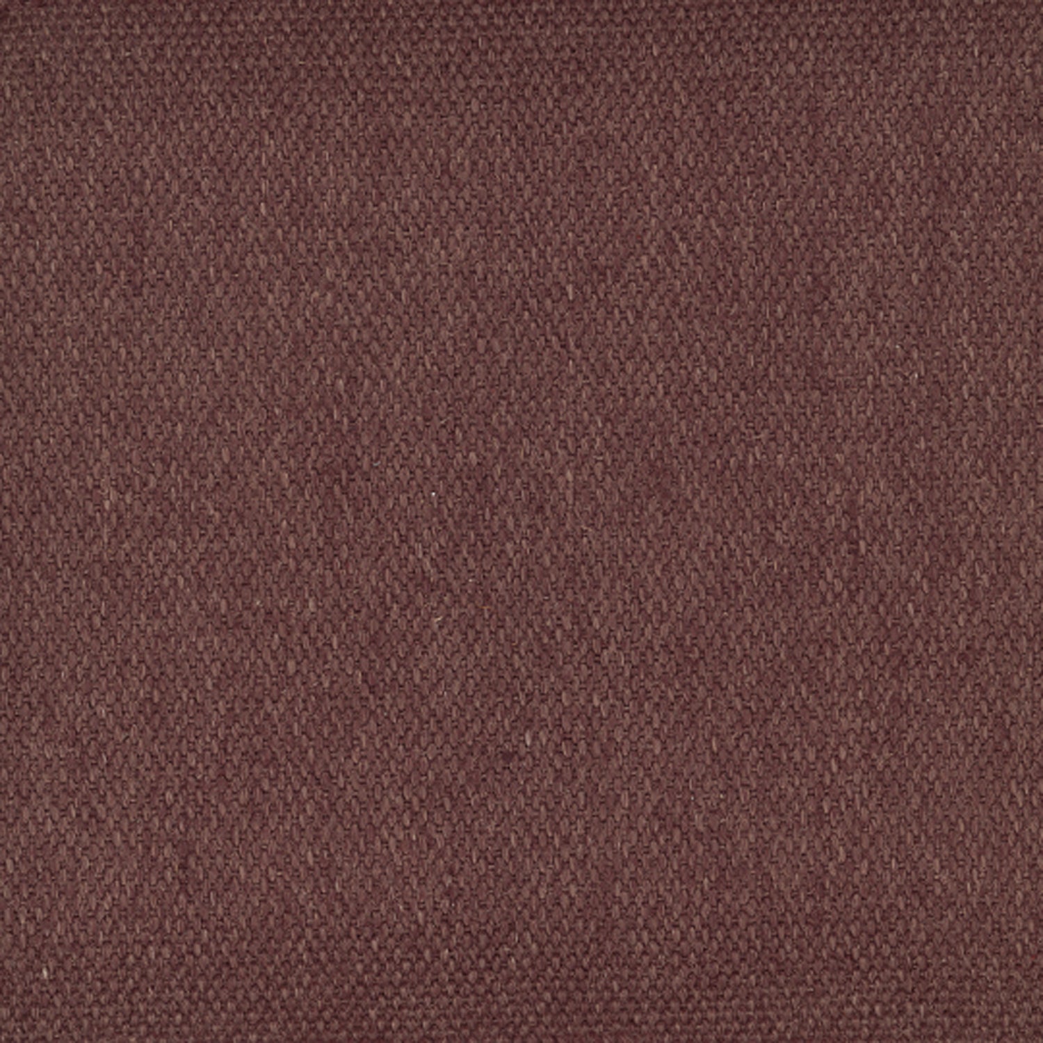 Sisal broadloom carpet swatch in a flat weave in maroon.