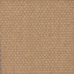 Sisal broadloom carpet swatch in a large-scale grid weave in beige.