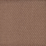 Sisal broadloom carpet swatch in a large-scale grid weave in dark sable.