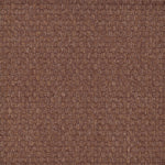 Sisal broadloom carpet swatch in a large-scale grid weave in red-sable.