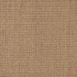 Sisal broadloom carpet swatch in a flat grid weave in tan and brown.