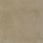 High-pile cream shearling rug swatch. 