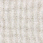 Wool-blend broadloom carpet swatch in a looped weave in ivory.