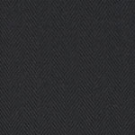 Wool broadloom carpet swatch in a herringbone weave in charcoal.