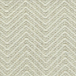 Wool broadloom carpet swatch in a chunky herringbone weave in cream.