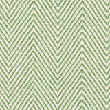 Wool broadloom carpet swatch in a herringbone weave in green and white.