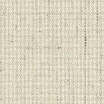 Wool broadloom carpet swatch in a chunky tweed weave in mottled white and cream.