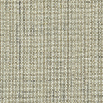 Wool broadloom carpet swatch in a chunky grid weave in mottled cream, tan and brown.