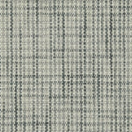 Wool broadloom carpet swatch in a chunky grid weave in mottled shades of white and gray.