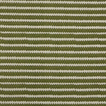 Swatch of fabric with rows of hand-drawn green and olive honeycomb shapes on a cream background.
