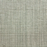 Wool-blend broadloom carpet swatch in a ribbed weave in mottled mint green and cream.
