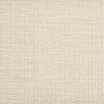 Outdoor broadloom carpet swatch in a chunky grid weave in mottled white and cream.