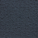 Wool broadloom carpet swatch in a chunky loop weave in indigo.