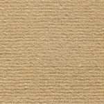 Wool broadloom carpet swatch in a high-pile weave in a solid beige colorway.