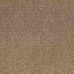 Wool broadloom carpet swatch in a high-pile weave in a solid mocha colorway.