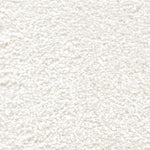 Nylon broadloom carpet swatch in a cut pile texture in white.