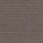 Wool broadloom carpet swatch in a chunky ribbed weave in sable.