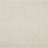 Nylon broadloom carpet swatch in a nubby textured weave in dove gray.