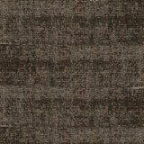 Nylon broadloom carpet swatch in a textured weave in mottled dark brown.
