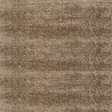 Nylon broadloom carpet swatch in a textured weave in mottled sable.