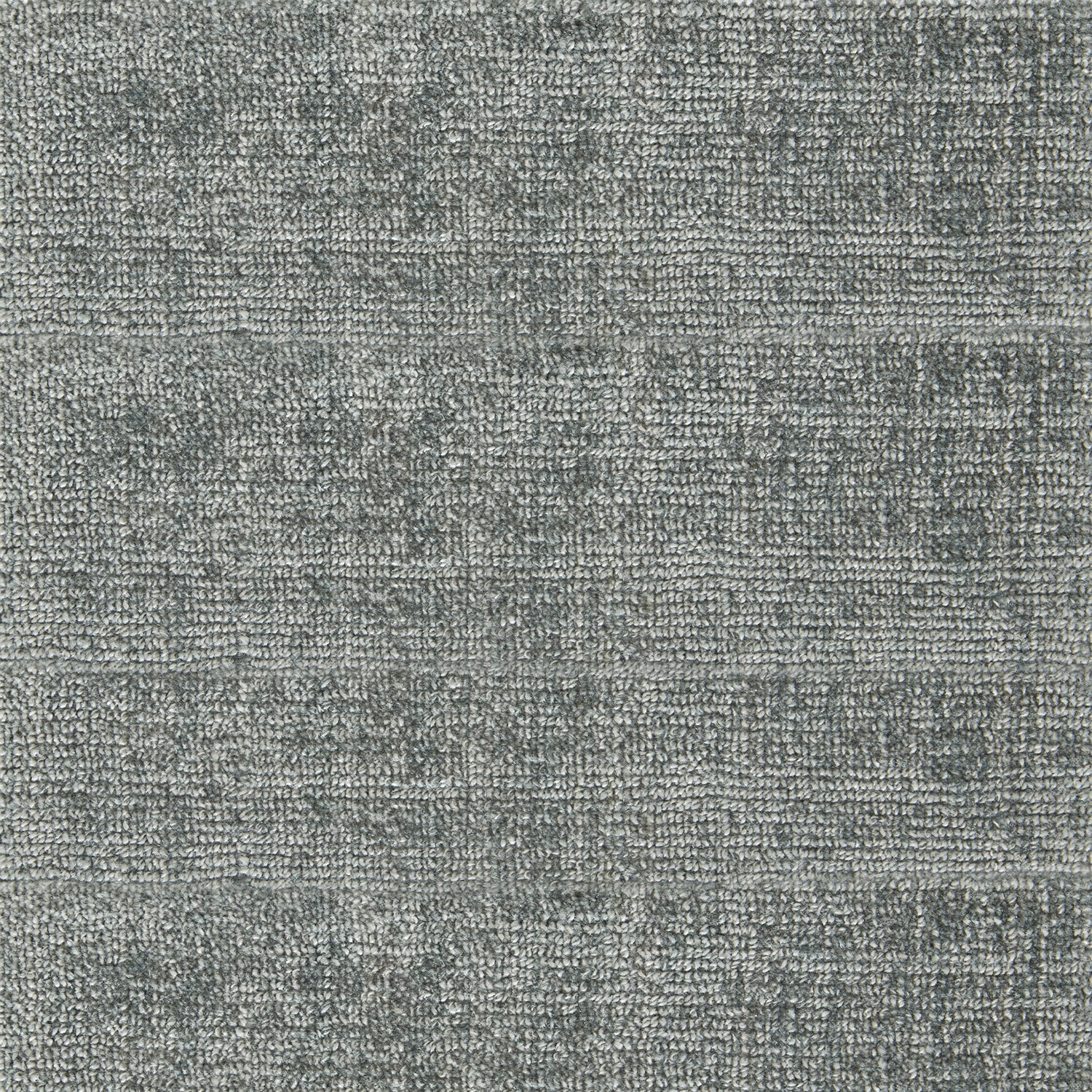 Nylon broadloom carpet swatch in a textured weave in slate.