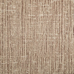 Wool broadloom carpet swatch in a chunky weave in mottled brown and cream.