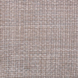 Wool-blend broadloom carpet swatch in a chunky grid weave in mottled mauve, cream and gray.
