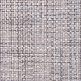 Wool-blend broadloom carpet swatch in a chunky grid weave in mottled gray, sable and white.
