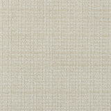 Synthetic blend broadloom carpet swatch in a textured cream weave.