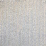 Synthetic-blend broadloom carpet swatch in a dimensional ribbed weave in dove gray.